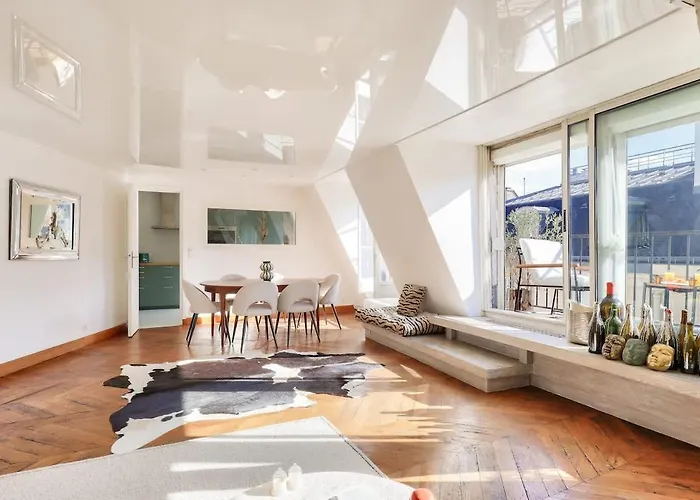 Bel Avec Terrasse - Opera Apartamento París