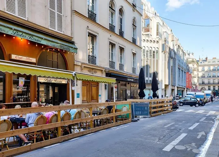 Bel Avec Terrasse - Opera Apartamento *